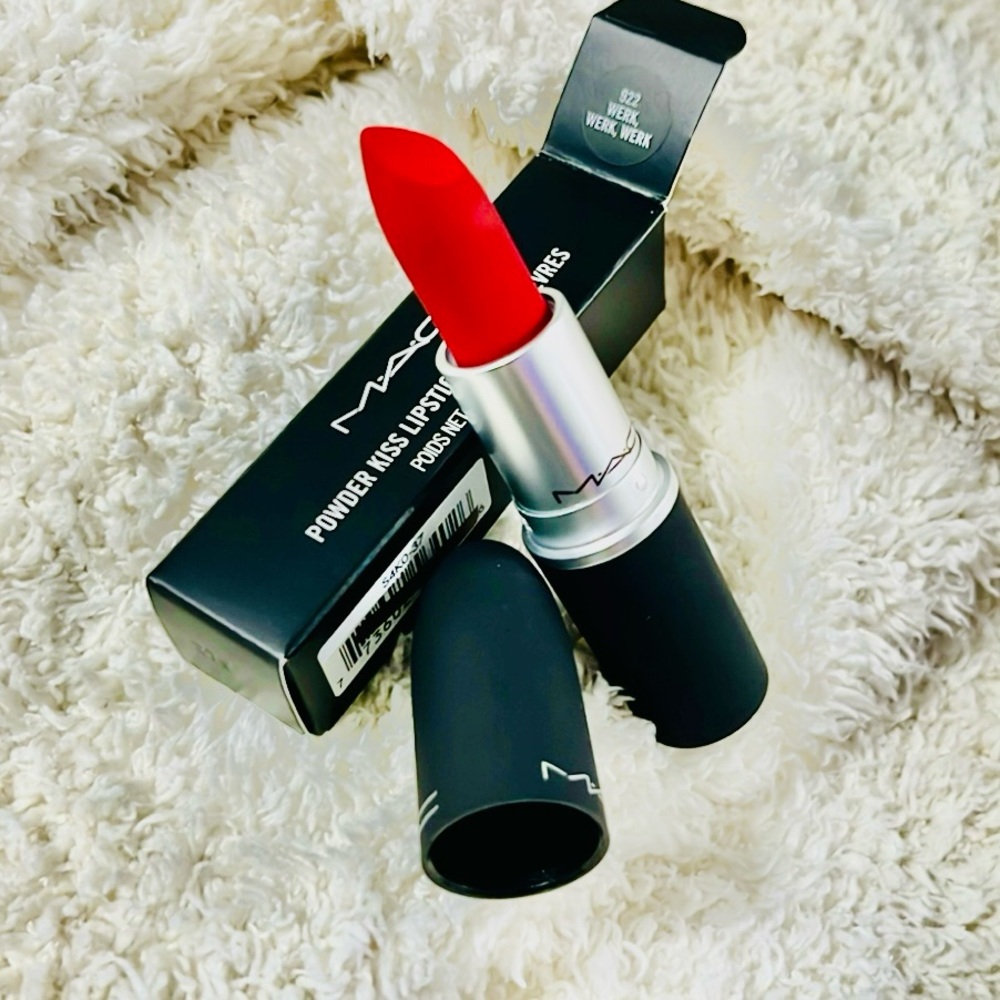 MAC Cosmetics Powder Kiss Lipstick Trio Collection -New - Picture 3 of 5